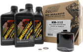 Klotz Basic 4Qt Synthetic Oil Change Kit for Hd Rev Max  KH-112