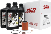 Klotz SXS 3Qt Synthetic Oil Change Kit for Cf Moto KU-111
