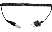 SENA SR10 2-Way Radio Cable Midland and Icom Straight Twin Pin SC-A0117