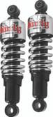 Burly Brand Suspension Drop Kit; Slammer 10.5" Shocks; Chome FITS 91-10 DYNA