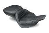 Mustang Deluxe Super Touring Seat for 97-07 Road, Electra Glide FLHT FLTR 76739