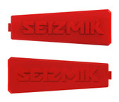 Seizmik Strike Side View Mirror Color Inserts, Red   18094