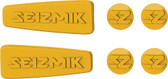 Seizmik Color Accents for Pursuit Side Mirrors, Yellow   18075