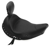 Studded Wide Touring Solo  Driver Backrest - Indian Chief/Chieftain 2014