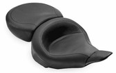 Mustang Wide Touring One-Piece Smooth Seat - Harley-Davidson FLT/FLHT