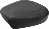 Mustang 76693 Smooth Black Wide Low Tripper Rear Seat for Harley Touring 97-20