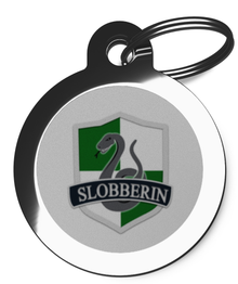 Slobberin Dog ID Tags - Fun Wizard Pet Identification