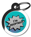 I'm Adopted - Light Blue
