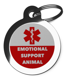 Emotional Support Animal Identification Tag