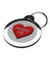 Marry Me Pet ID Tag