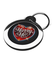 Marry Me Pet ID Tag