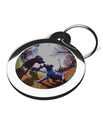 Dogs Playing in the Park Pet ID Tag by PS Pet Tags