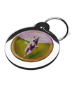Running in the Field Dog Name Tag by PS Pet Tags - Personalised Pet ID Tags for Dogs