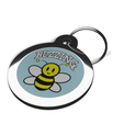 Buzzing Bee Dog ID Tag