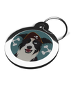 Tags for Border Collie Pirate Design 2