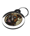 Boxer Breed Dog Tags Steampunk Design 2
