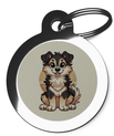 Classic Mr Dog Pet Tag