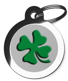 Four Leaf Clover Dog Tag for Dogs