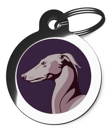 Greyhound Pet Tag