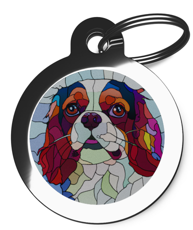 Pet Identification Tag for King Charles