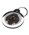 Labradoodle Breed Identification Tags Art Nouveau Theme