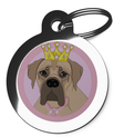 Mastiff Princess Pet Tag for Collar