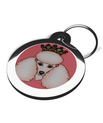 Poodle Dog Tags Princess Design