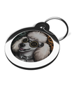 Dog ID Tags for Poodle's Steampunk Design