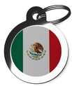 Mexican Flag Tag for Dogs