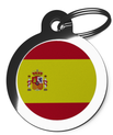 Spanish Flag Pet ID Tag