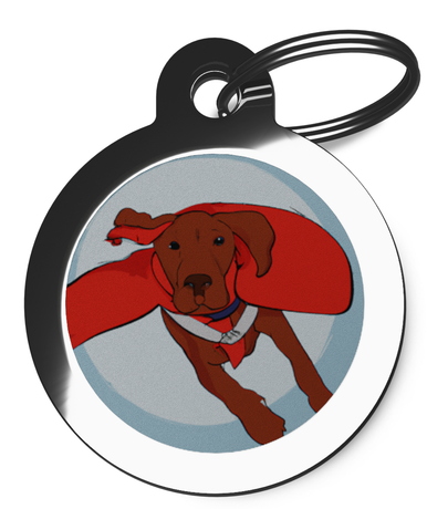 ID Tags for Vizsla's Superdog Design