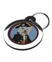 Dog ID Tags for Westie Pirate Theme