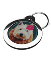 ID Tags for Westie's Hippy Design