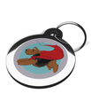 Airedale Terrier Breed Dog Tags Superdog Design 2