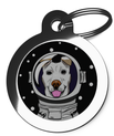Astronaut Dog Identity Tag