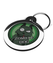Zombie Dog Identity Tag - Green Background
