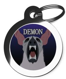 Demon Dog Tag for Dogs