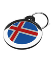 Flag of Iceland Pet Tag