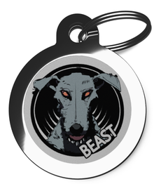 Beast Pet Tag for Dogs