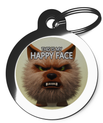 This is my Happy Face Dog ID Tag