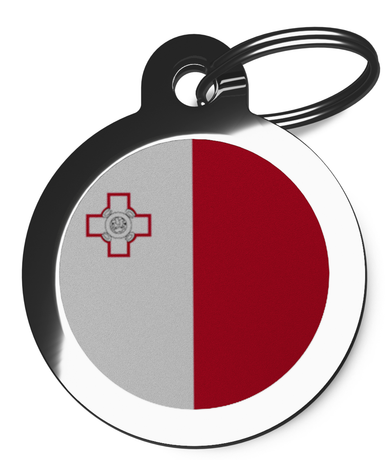 Flag of Malta Tag for Dogs