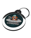 In Coming Alien Name Tag for Dogs