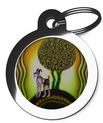 Dog and Tree Identification Tag