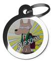 Pup School Puppy Name Tag