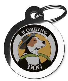 Working Dog 1 Pet ID Tag