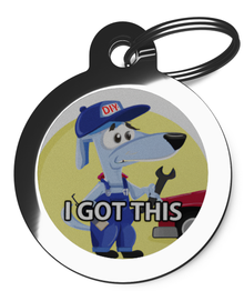 I Got This Dog Identification Tag