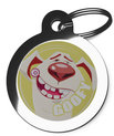 Funny Goofy Doggie Pet ID Tag 