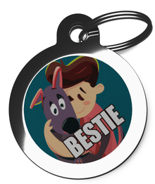 Bestie Dog Identity Tag