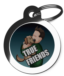 True Friends Dog Tag For Dogs