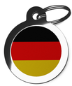 Flag of Germany Dog Dog Tag
